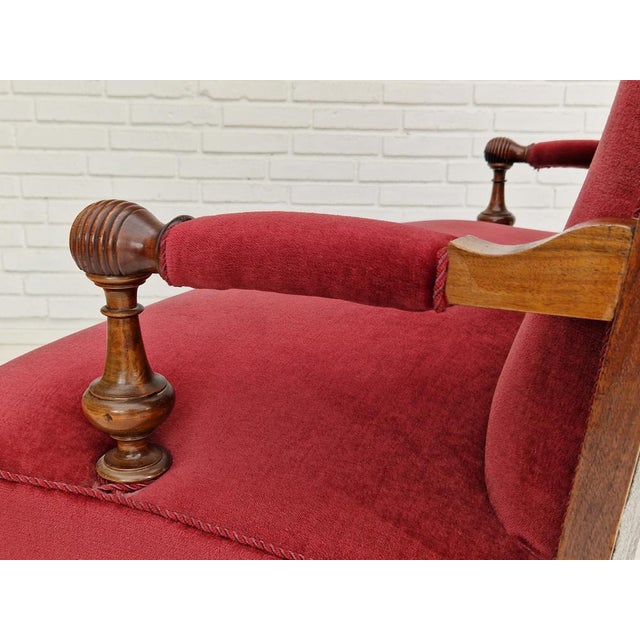 Wood Vintage Danish 2 Seater Sofa, 1950s For Sale - Image 7 of 18