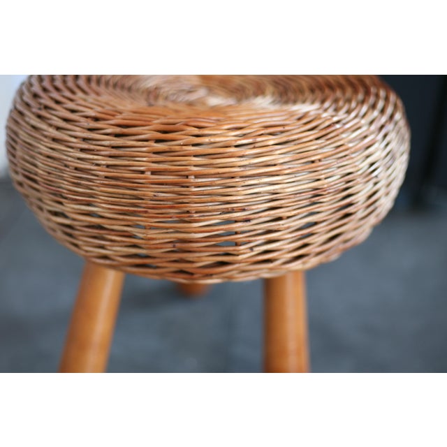 Vintage Low Stool by Tony Paul, 1950s For Sale - Image 9 of 13