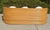 Wood 1980s Vintage Curved Pencil Reed Rattan Sofa, With New Sunbrella Upholstery For Sale - Image 7 of 14