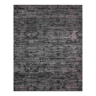 Jean Stoffer x Loloi Daniel Charcoal 2'-0" x 3'-0" Accent Rug For Sale