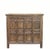 Naturally Aged 4 Panel Elm Cabinet For Sale