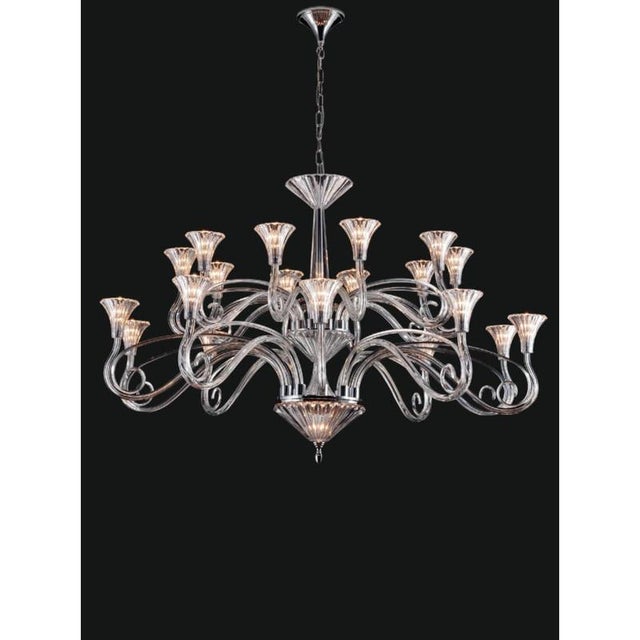 Collection diamante chandelier, metal and crystal, ncs 160 transparent by jago dimensions: d 130 x h 80 cm. Materials:...