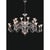 Collection diamante chandelier, metal and crystal, ncs 160 transparent by jago dimensions: d 130 x h 80 cm. Materials:...