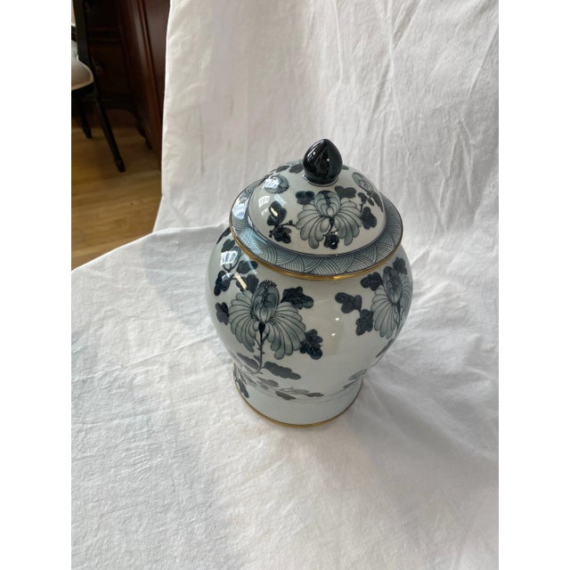 1980s Maitland Smith China Jar For Sale - Image 10 of 11