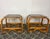 1950s Mid-Century Modern Italian Bamboo and Rattan Side Tables with Smoked Glass, 1950s, Set of 2 For Sale - Image 5 of 18