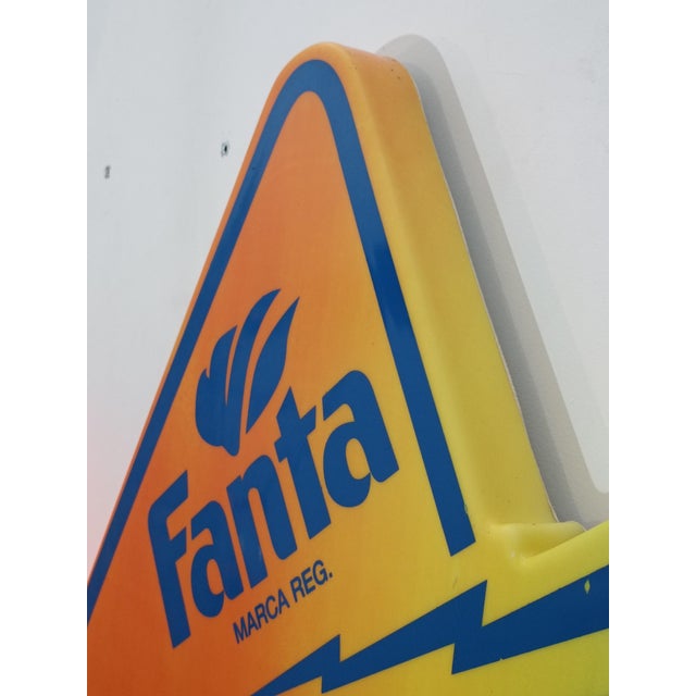 Illuminated Fanta Sign, 1999 For Sale - Image 3 of 10