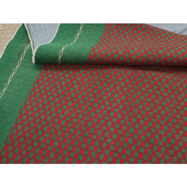 Galerie Shabab Collection Mid-20th Century, Handmade Turkish Flatweave Kilim Accent Rug For Sale - Image 9 of 9