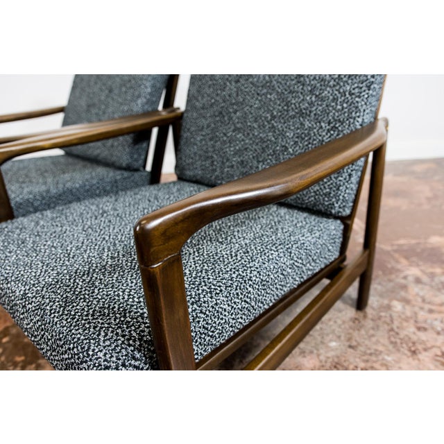 Mid-Century Modern Lounge Chairs by Zenon Bączyk, Poland, 1960s, Set of 2 For Sale - Image 16 of 18