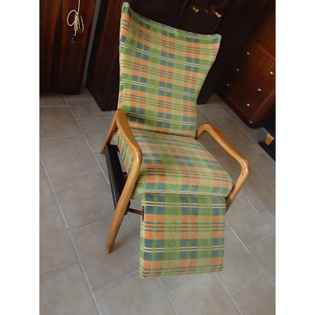 Reclining Wingback Chair from Walter Knoll / Wilhelm Knoll, 1960s For Sale - Image 12 of 15