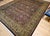 Vintage Oversize Kerman Design Rug in Royal Purple, Green, Cream, Gold, Blue For Sale - Image 14 of 15