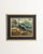 Mid 20th Century Mid 20th Century Belgium Charcoal Canvas Painting For Sale - Image 5 of 15