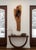 A striking one-of-a-kind wall sculpture handcrafted from a naturally formed solid wood slab. Rather than reshaping the...