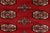 Rustic Bokhara Red Beige Hand Knotted Rug For Sale - Image 4 of 9