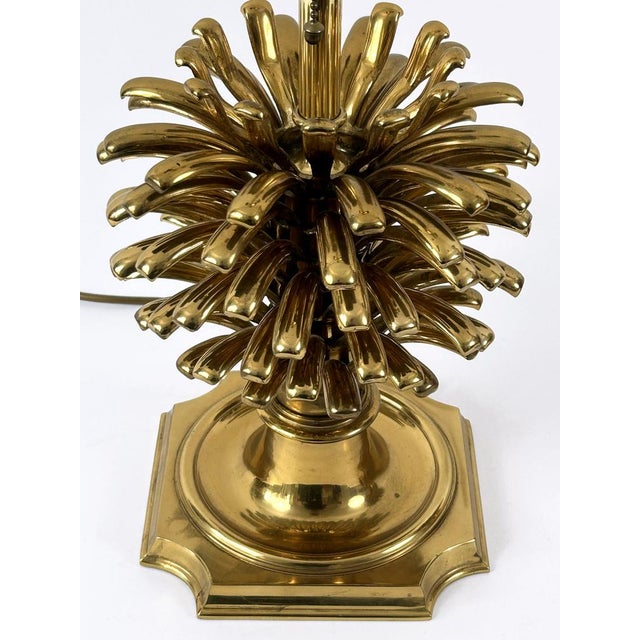 Large Brass Pine Cone Table Lamps from Feese, Germany, 1980s, Set of 2 For Sale - Image 17 of 18