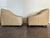 Mid-Century Modern Vintage 1980's Post Modern Leather Lounge Chairs For Sale - Image 3 of 12