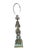 1950s 1950s Crystal and Bronze and Marble Lamp With Crystal Lamp Shade For Sale - Image 5 of 6