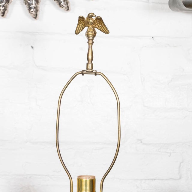 Pair of Repurposed Railroad Light Table Lamps For Sale - Image 12 of 12