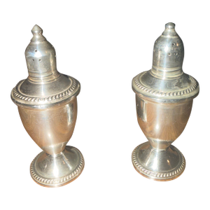 1940s Duchin Sterling Salt and Pepper Shaker Set