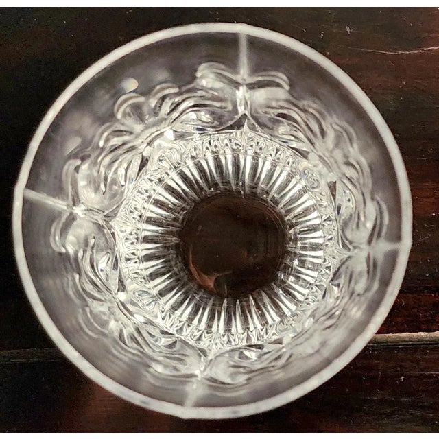 Vintage Fine Glass Baroque Style Tumbler (1) For Sale - Image 11 of 12