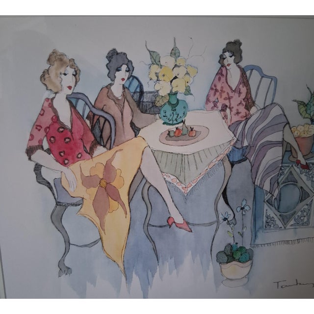 Gorgeous seriolithograph in color, triple matted in a handsome gold frame. Comes with the Park West Gallery Certificate of...