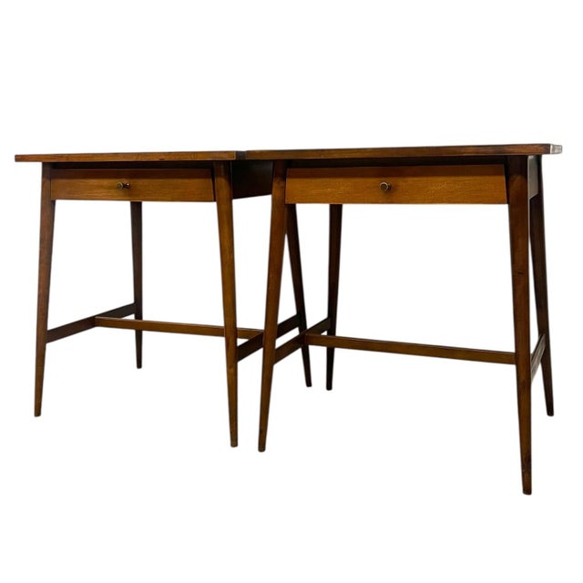 Mid-Century Modern Vintage Mid Century Modern End Table Set by Paul McCobb for Planner Group For Sale - Image 3 of 10