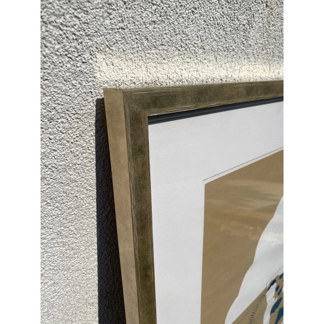 "Sky Tattoos" Vintage Framed Abstract Artwork For Sale In Little Rock - Image 6 of 9