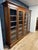 Large English Bookcase in Walnut For Sale - Image 3 of 15