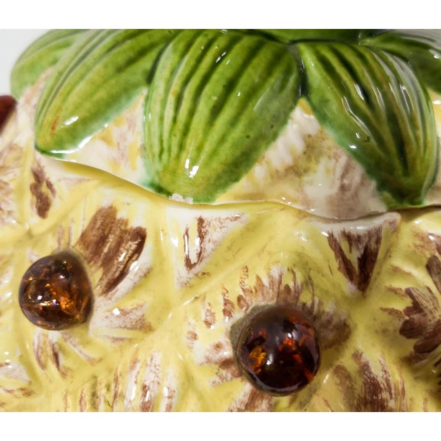 Mid Century Ceramic Pineapple Lantern Lamp Chairish