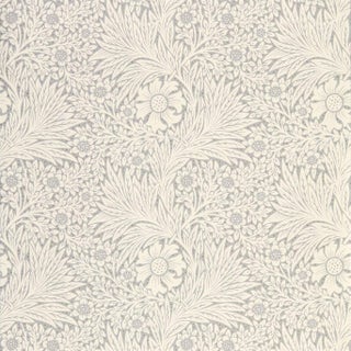 Morris & Co Pure Marigold Wallpaper in Cloud Grey For Sale