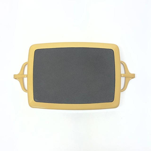 Tan 1960s Caramel Enamel "Kobenstyle" Baking Dish by Dansk For Sale - Image 8 of 10