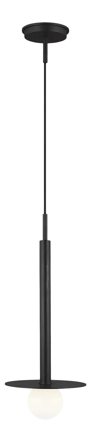 Kelly Wearstler by Visual Comfort Studio Nodes Short Pendant, Black