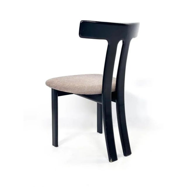 Mid-Century Modern Chairs in the style of Luigi Vaghi, 1960s, Set of 6 For Sale - Image 6 of 8