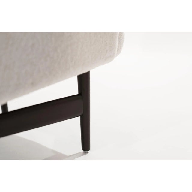 Scandinavian-Modern Lounge Chairs in Wool, 1950s For Sale - Image 11 of 13