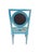 1990s French Laquer Painted Side Chair For Sale - Image 5 of 5