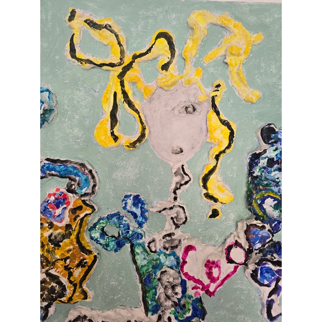 FREE SHIPPING FOR A LIMITED TIME ONLY! 'The Duchess' - One-of-a-Kind Contemporary Oil Painting by Diane Grant. Diane Grant...