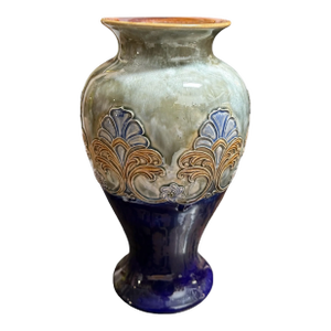 Large Antique Royal Doulton Pottery Vase