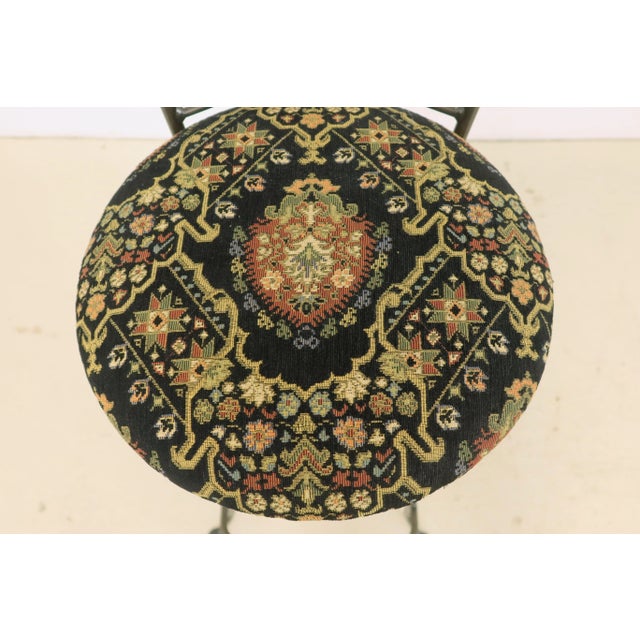 Set of 3 Charleston Forge Iron Counter Bar Chairs For Sale - Image 4 of 11