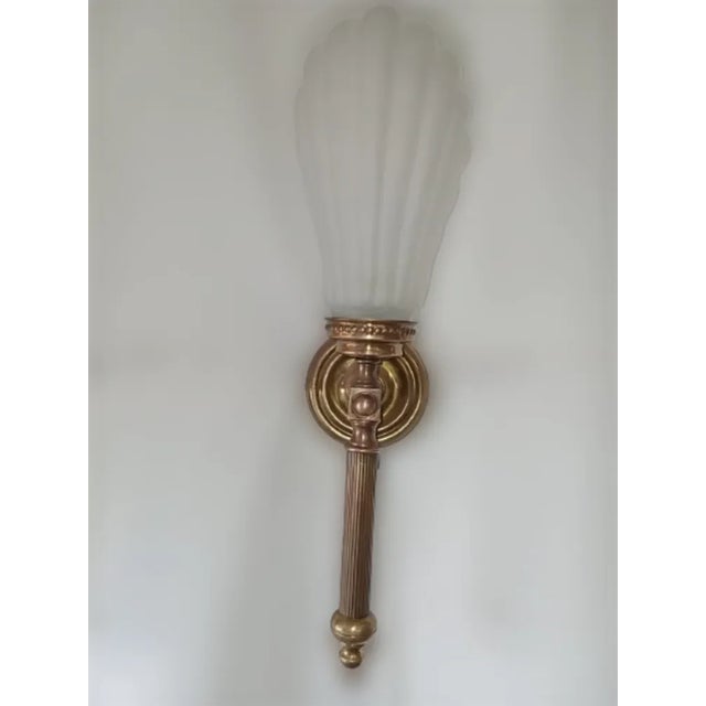 Traditional Empire Style Sconces, 1940s, Set of 2 For Sale - Image 3 of 12