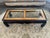 Late 20th Century Postmodern Burlwood Ming-Style Coffee Table With Inset Smoked Glass For Sale - Image 4 of 10