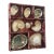 1970s Great Vintage Coastal Collection of Mother of Pearl Sea Shell in Tapestry Tray For Sale