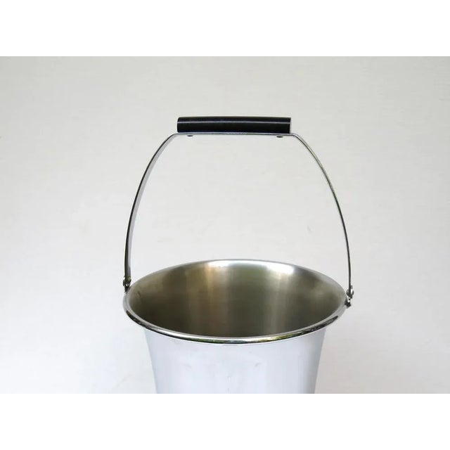 French Art Deco Chrome-Plated Champagne Cooler, 1920s For Sale - Image 6 of 13