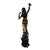 Early 21st Century Large Art Nouveau Sea Maiden Bronze Fountain With Shell - 64" H For Sale - Image 5 of 7