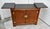 Asian Thomasville Cherry Wood Server Vintage Asian Influenced Flip Top Brass For Sale - Image 3 of 13