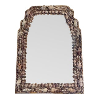 Vintage Sea Shell MIrror For Sale