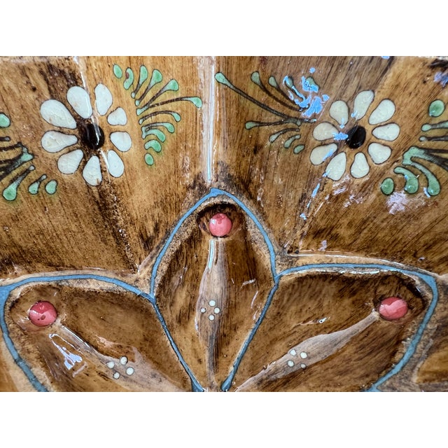 Early 21st Century Vintage French Hausswirth Soufflenheim Pottery Star Cake Mold For Sale - Image 5 of 12