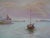 Oluf Olsen Tara, Leaving Port, 1981, Oil Painting on Canvas, Framed For Sale - Image 13 of 14