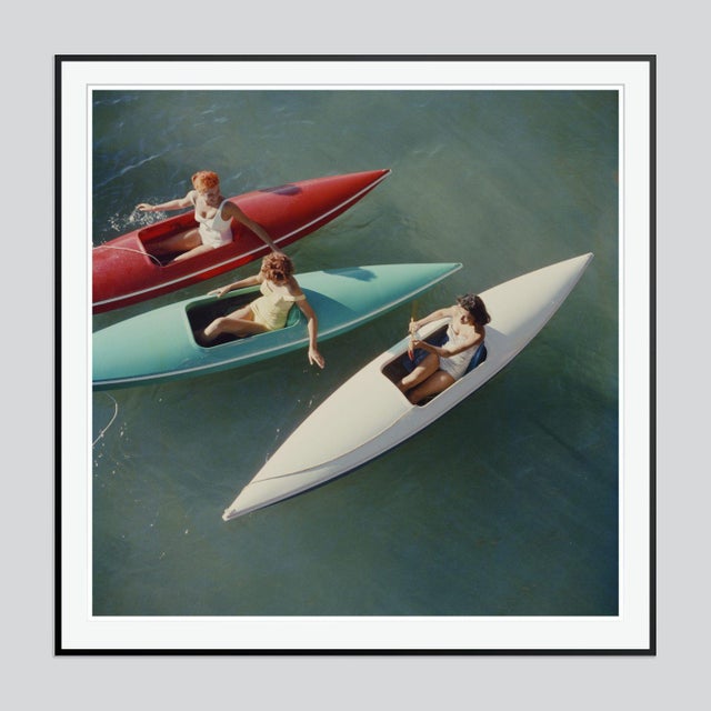 Modern Lake Tahoe Trip 1959 Slim Aarons Framed C Print For Sale - Image 3 of 3