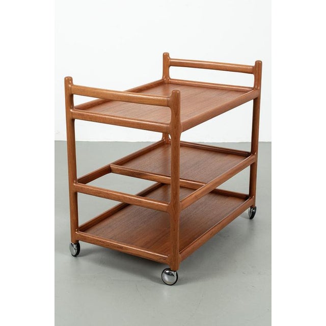 Johannes Andersen Andersen Trolley by Johannes Andersen for Silkeborg For Sale - Image 4 of 10