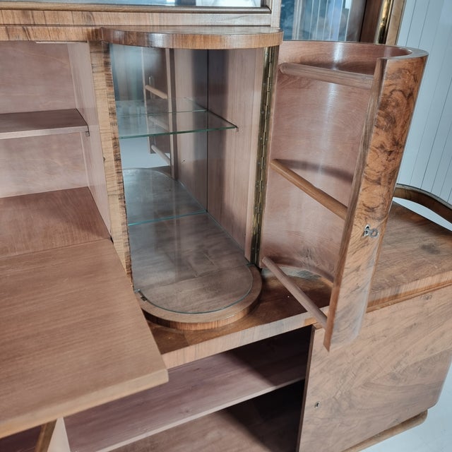 Art Deco Display Sideboard, 1940s For Sale - Image 11 of 12