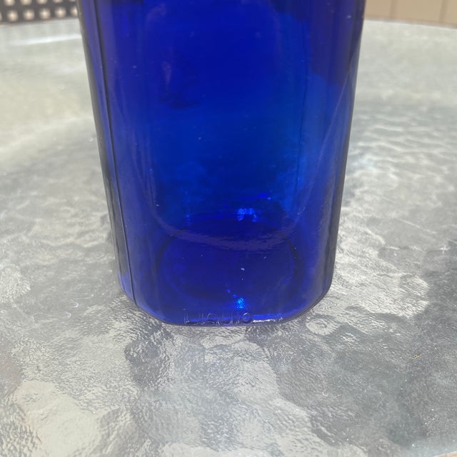 Brookfield Cobalt Baby Top Bottle For Sale - Image 4 of 5